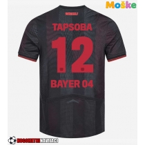 Moške Nogometnih dresov Bayer Leverkusen Edmond Tapsoba #12 Domači 2025-26 Kratki rokavi